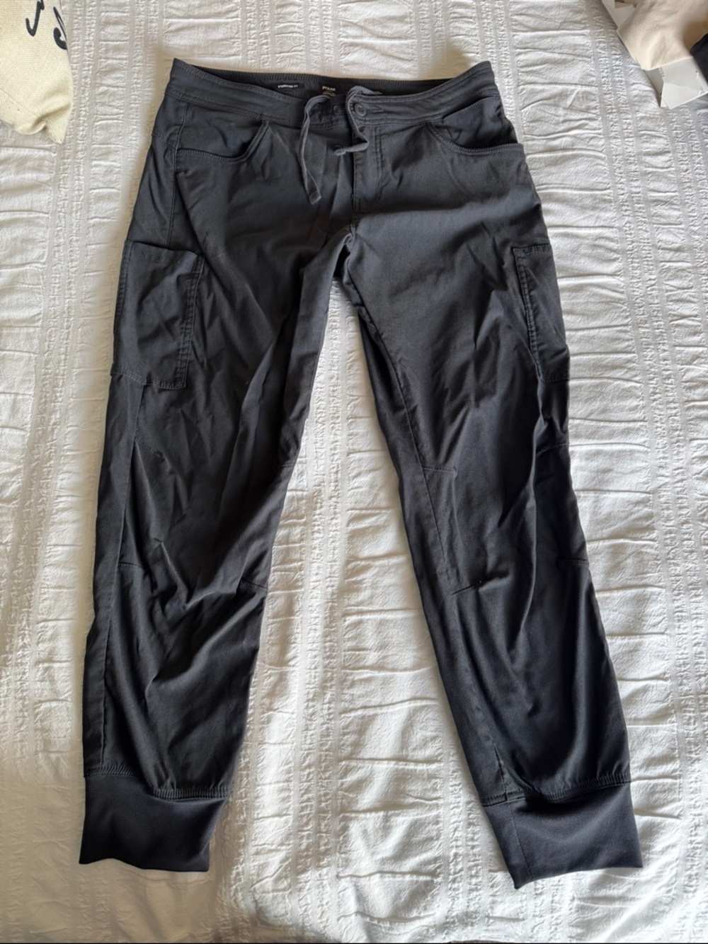 Women’s Prana grey  Cargo Jogger Pants size 10